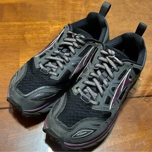Women's Athletic Shoes in Black and Purple